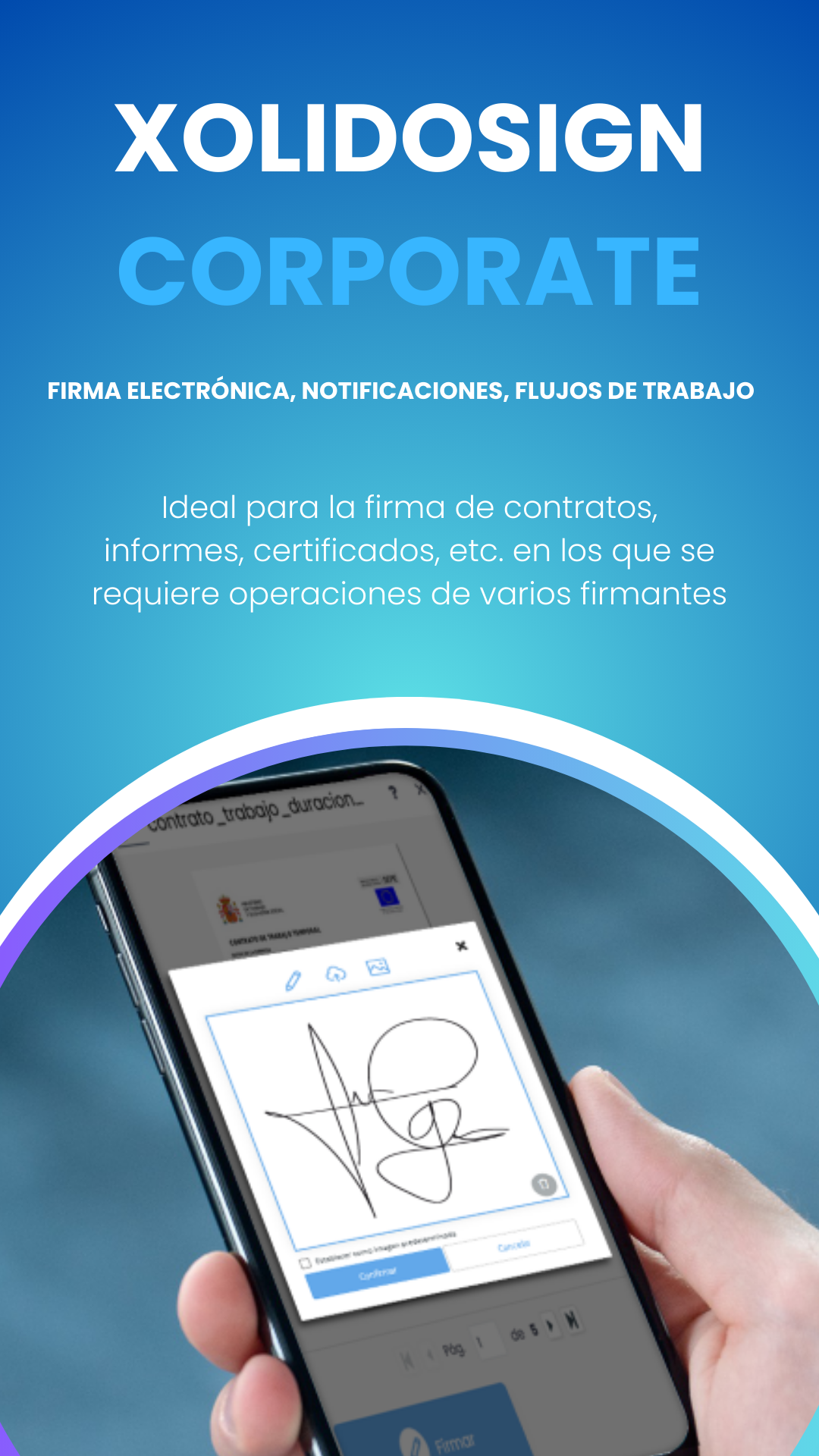 XolidoSign Corporate, tu programa de firma electrónica