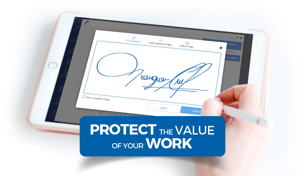 Protect the value of your work