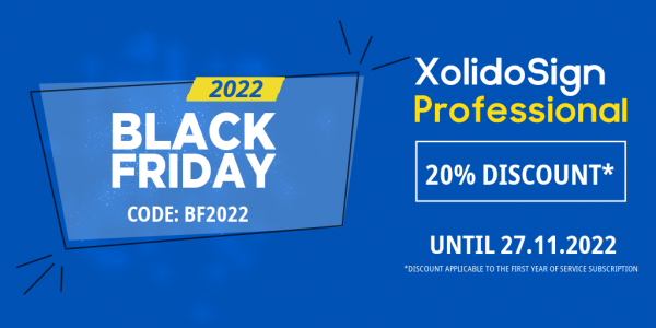 XolidoSign Professional Week - 20% off until November 27th