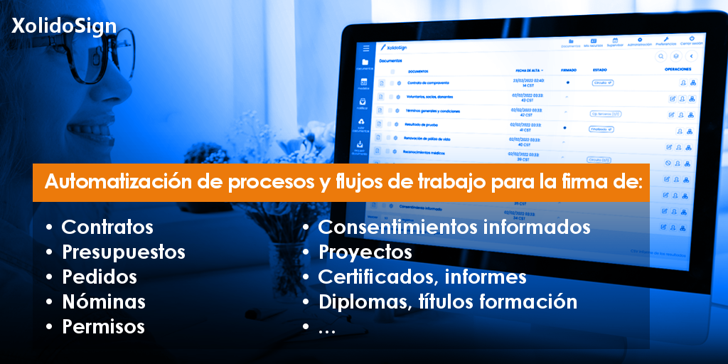 XolidoSign - Automatización de procesos y flujos de trabajo