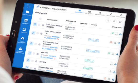 XolidoSign - Electronic signature, Certified Communications and workflows<br />