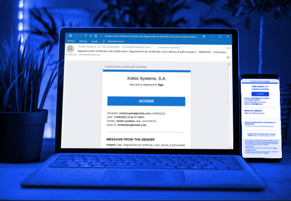 XolidoSign - Email de solicitud de firma