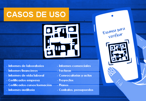 Escanea el código QR para verificar tus documentos