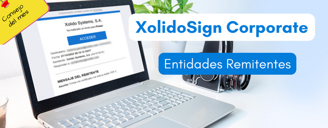 XolidoSign Corporate, Entidades remitentes