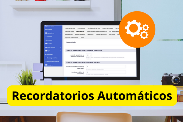 Recordatorios automáticos