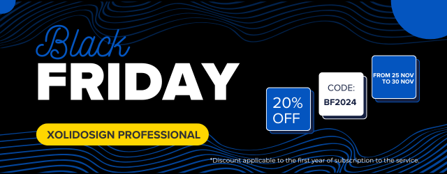 Black Friday 2024 - 20% off XolidoSign Professional