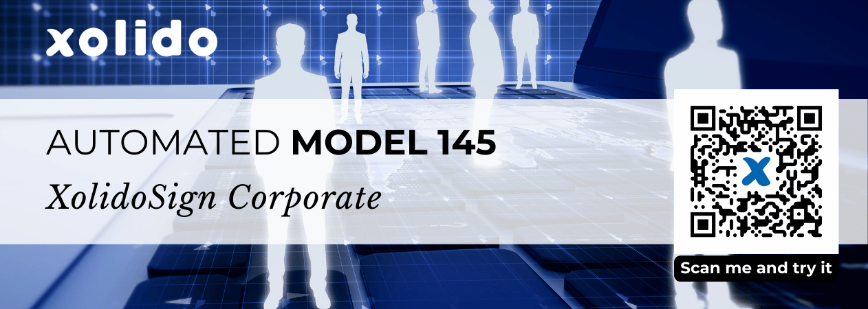 Automated Model 145. XolidoSign Corporate
