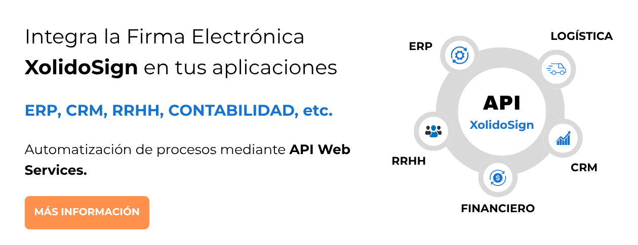 Integra la Firma Electrónica XolidoSign en tus aplicaciones
