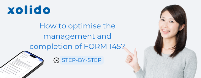 How to optimise the management and completion of Form 145.