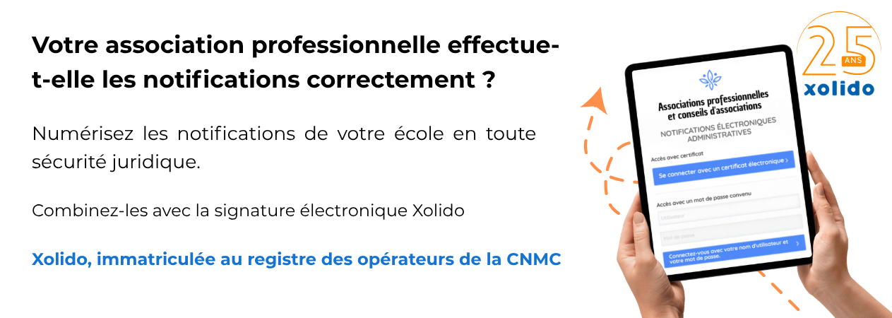 Votre Ordre professionnel notifie-t-il correctement ? - Xolido Notify