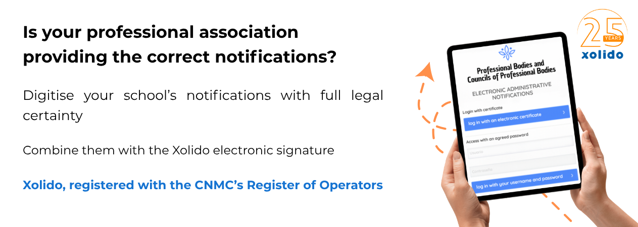 ¿Tu Colegio Profesional está notificando correctamente? - Xolido Notify