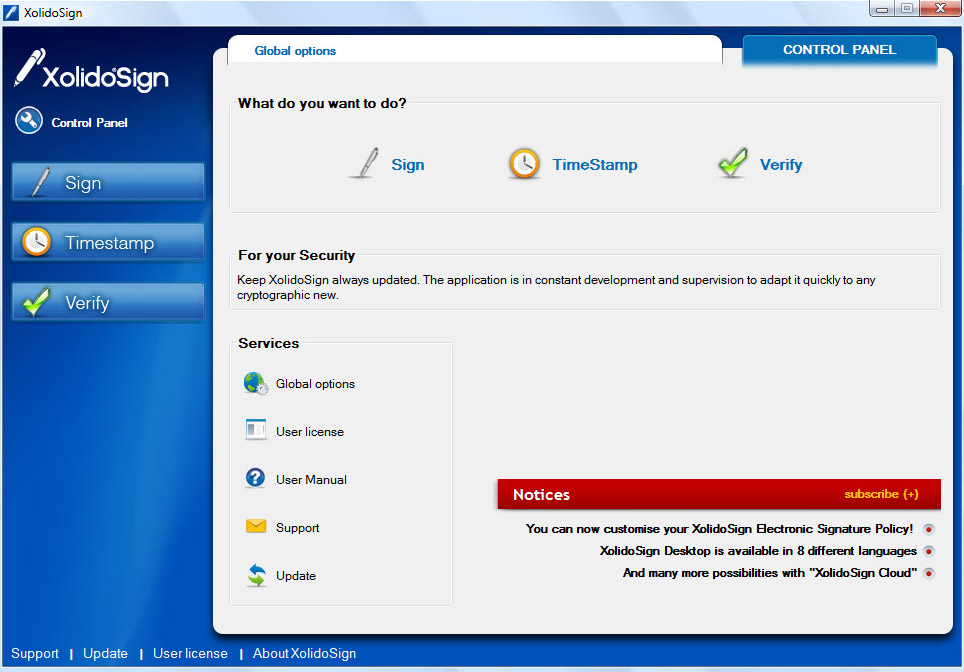 XolidoSign Screenshot