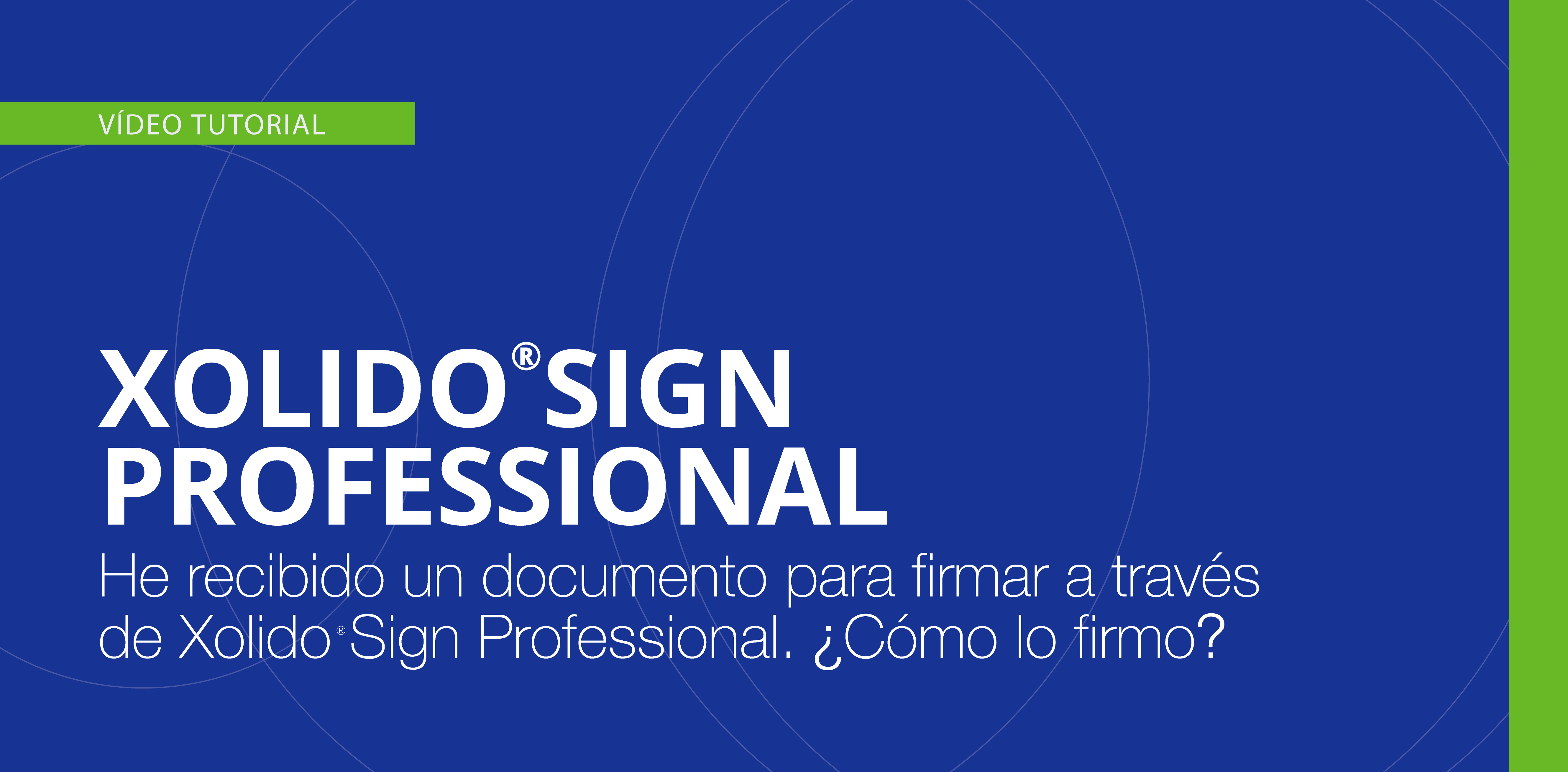 He recibido un documento para firmar XolidoSign Professional
