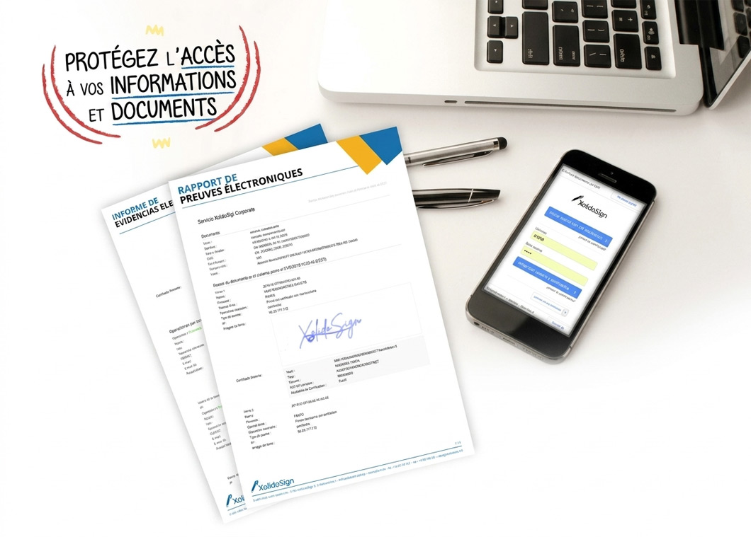 Protégez l'accès à vos informations et documents