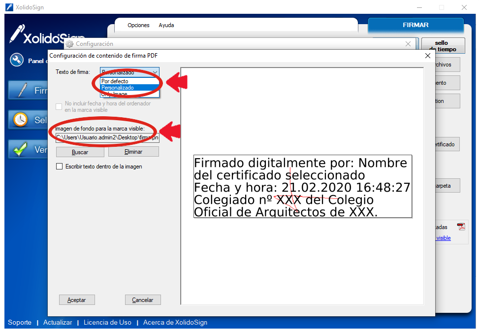 XolidoSign Desktop - Marca visible de firma en sus documentos PDF