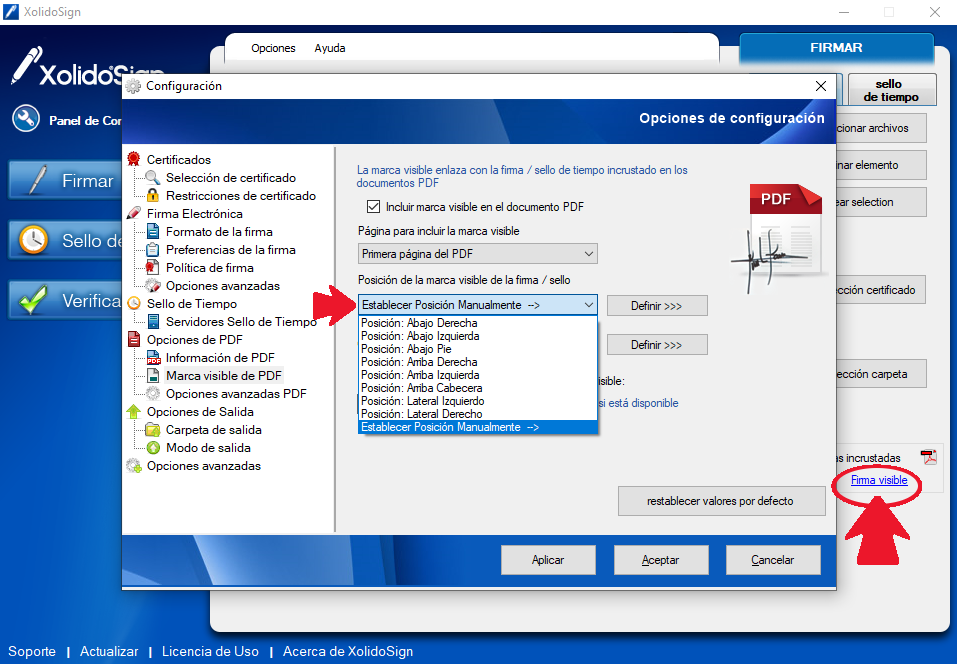 XolidoSign Desktop - Marca visible de firma en sus documentos PDF