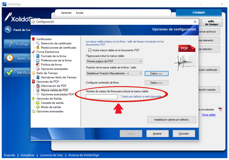 XolidoSign Desktop - Marca visible de firma en sus documentos PDF