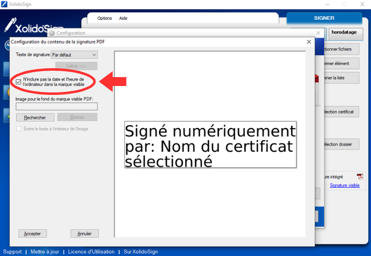 XolidoSign Desktop - Marque visible de signature dans vos documents PDF