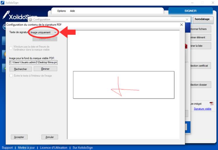 XolidoSign Desktop - Marque visible de signature dans vos documents PDF