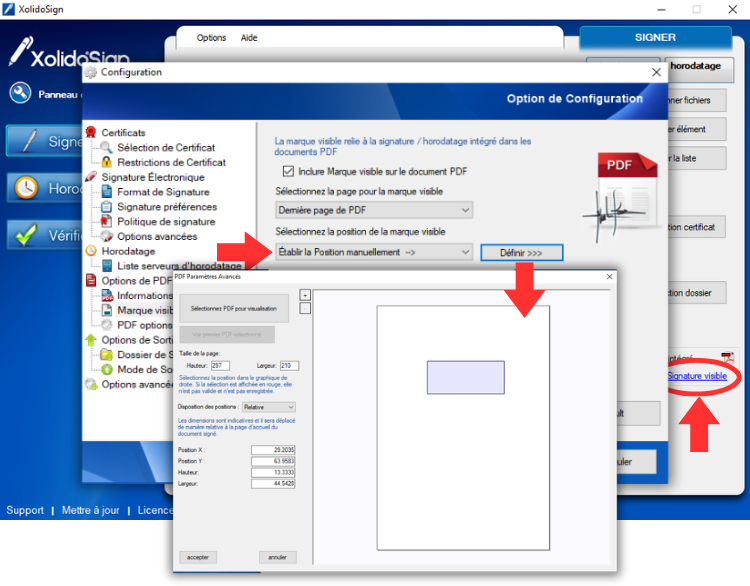 XolidoSign Desktop - Marque visible de signature dans vos documents PDF