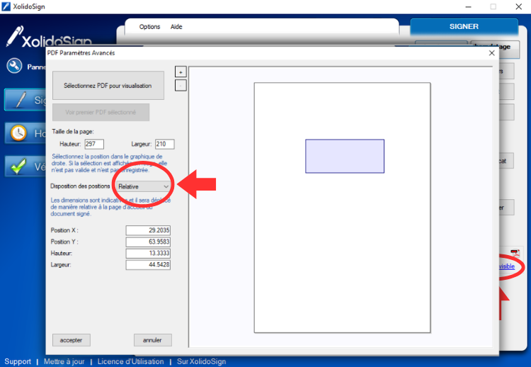 XolidoSign Desktop - Marque visible de signature dans vos documents PDF