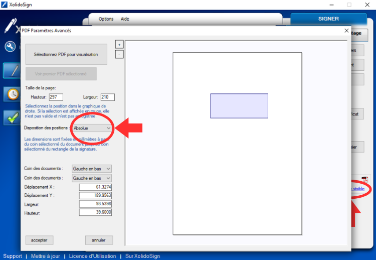 XolidoSign Desktop - Marque visible de signature dans vos documents PDF