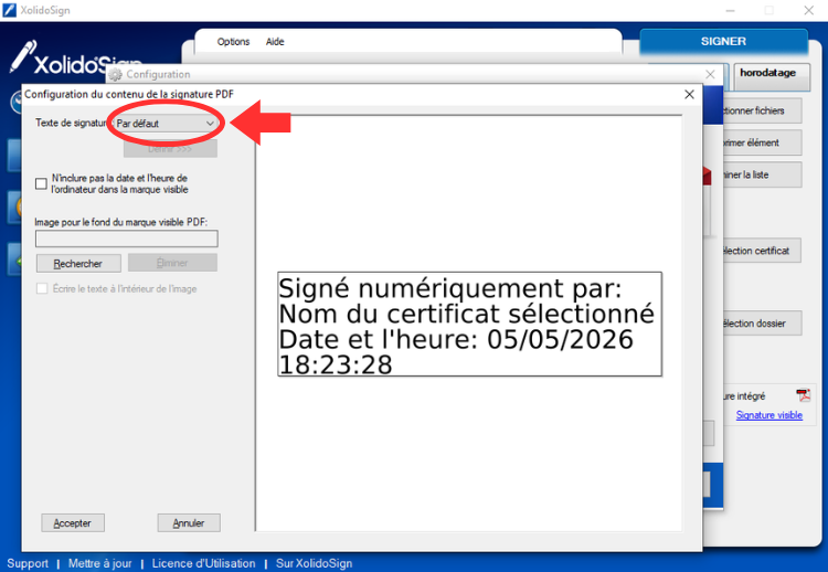 XolidoSign Desktop - Marque visible de signature dans vos documents PDF