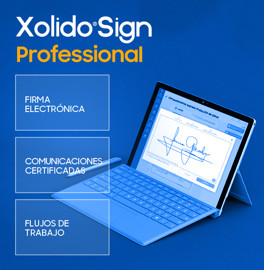 20% Descuento en XolidoSign Professional del 20 al 25 de octubre