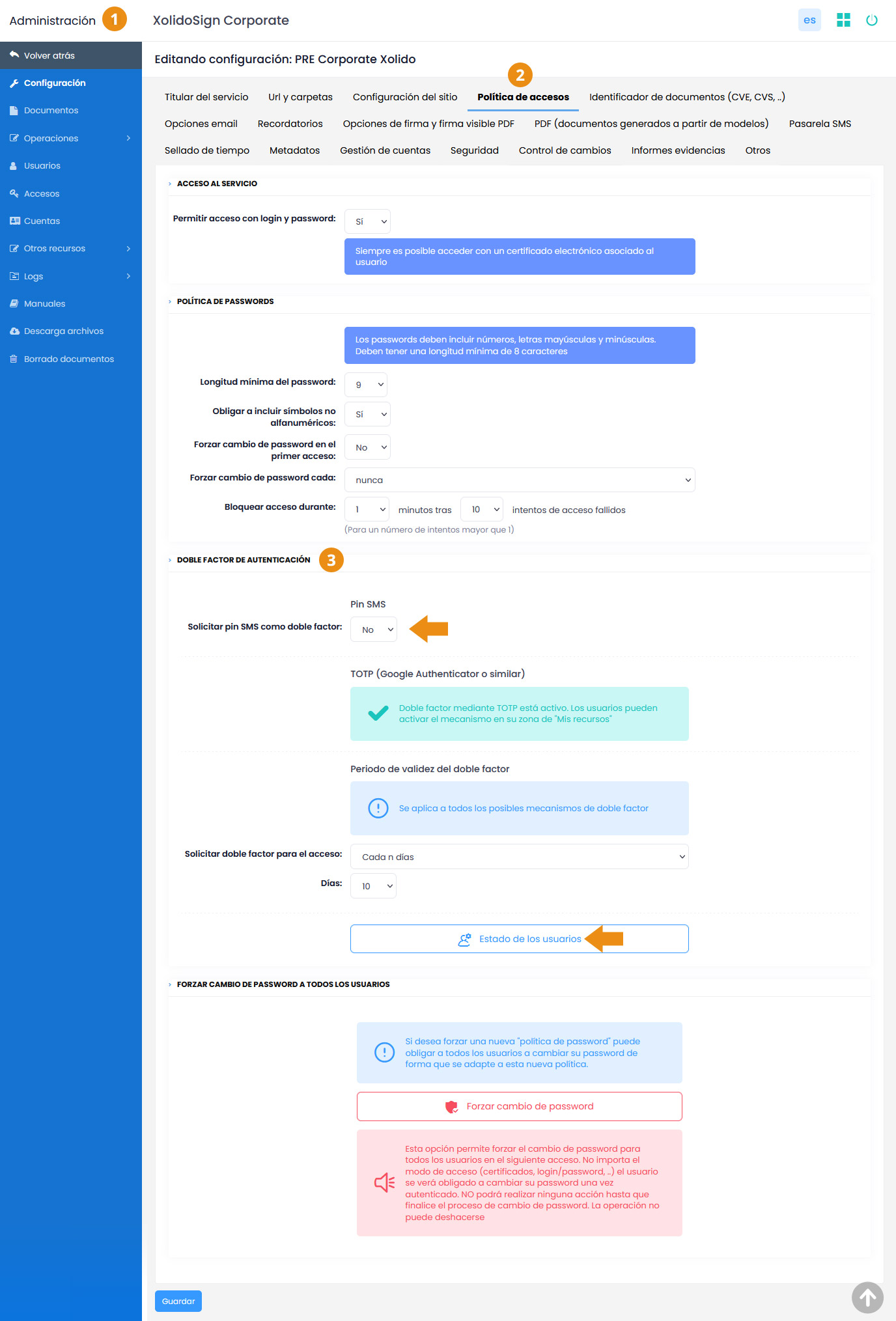 Como configurar el Doble factor de autenticación