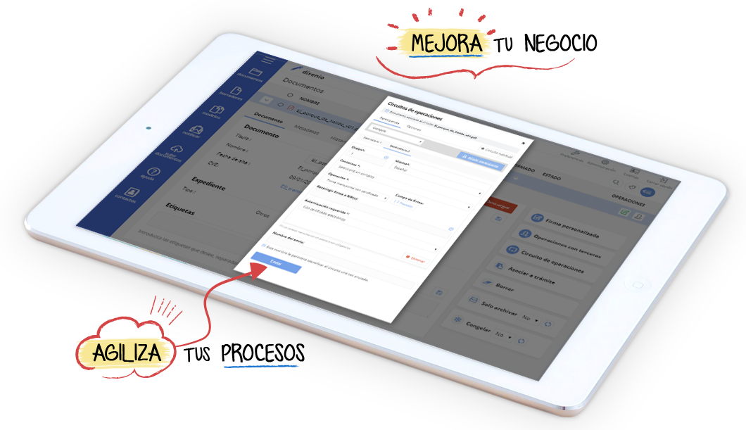Agiliza tus procesos. Mejora tu negocio