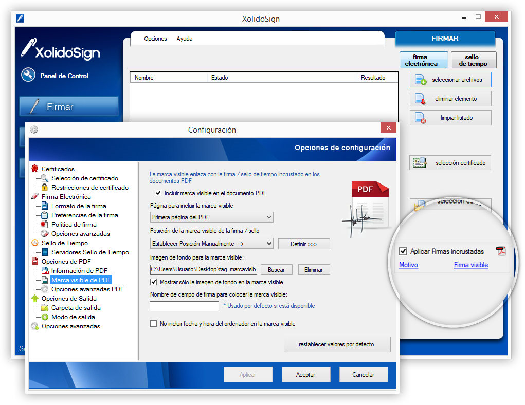 Firma documentos PDF con XolidoSign Desktop