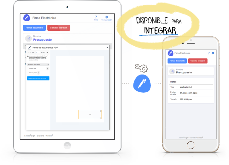 XolidoSign Gateway - Pasarela de firma online para integración en tus aplicaciones y sistemas